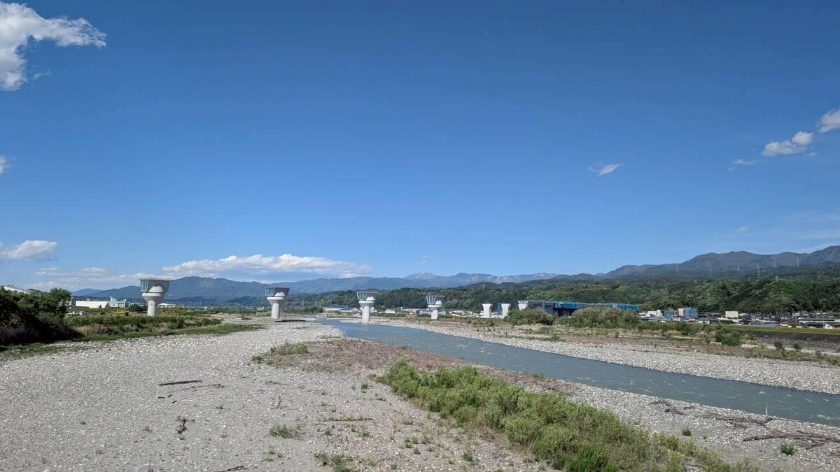 リニア長野県駅(仮称)建設予定地周辺の様子